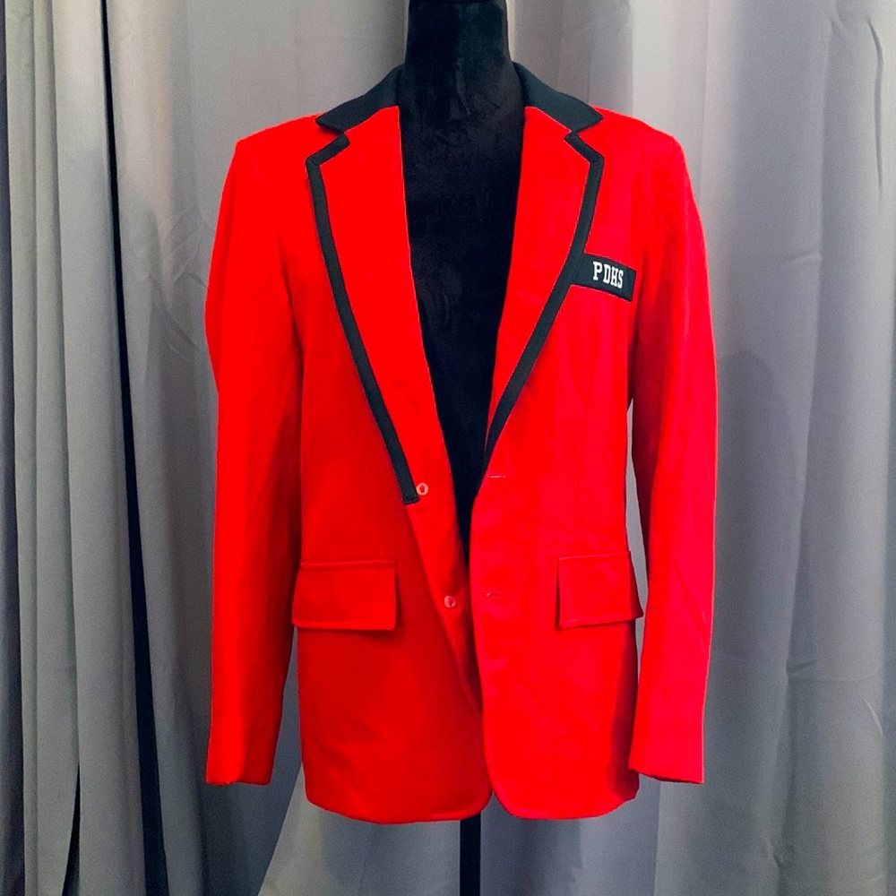 FABULOUS heavy band jacket from The Band man’s Company in Dallas. Great costume!